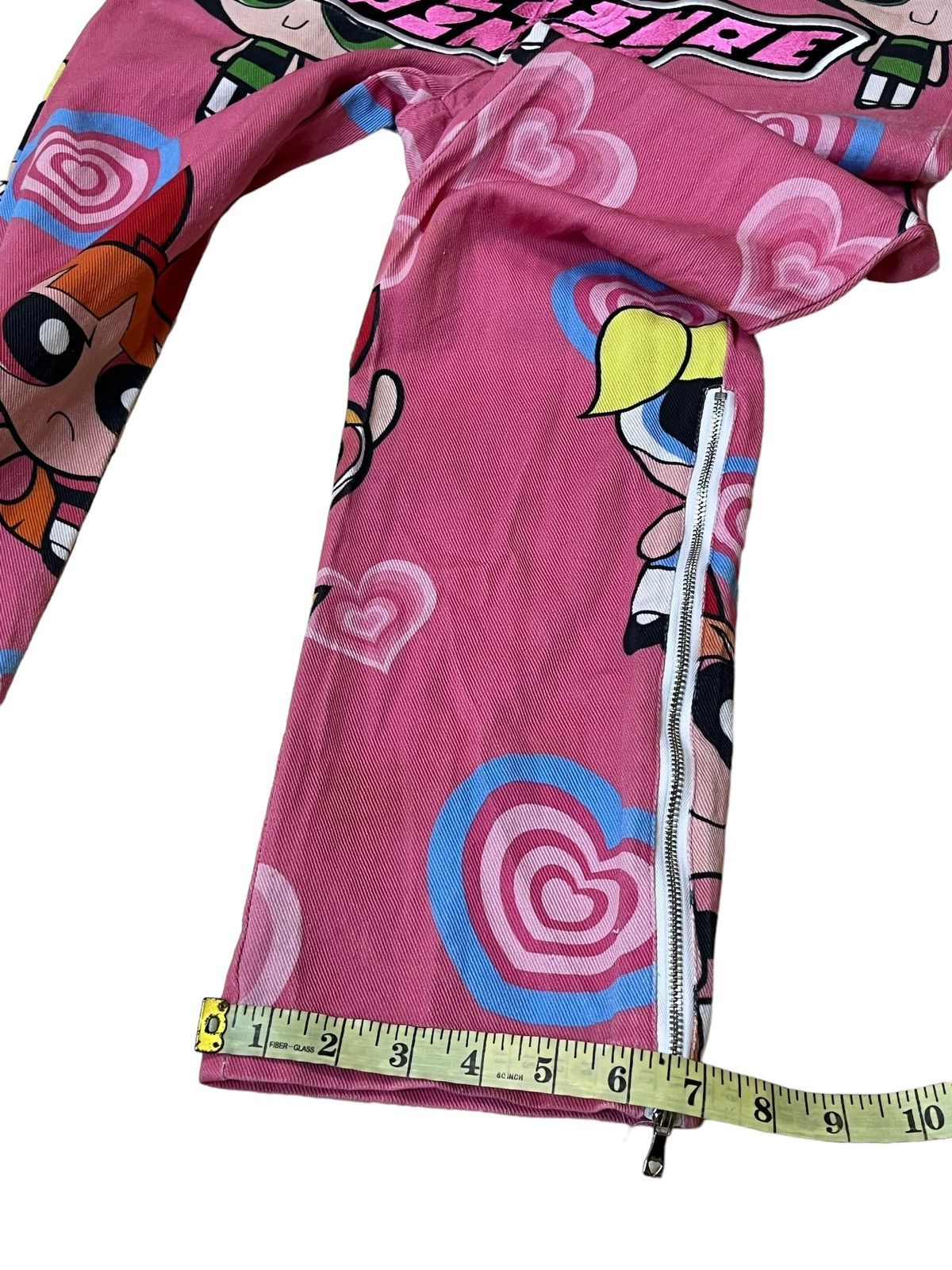 Cartoon Network RARE🔥AONE4SURE THE POWERPUFF GIRLS SLIM FIT JEANS Size US 32 / EU 48 - 11 Thumbnail