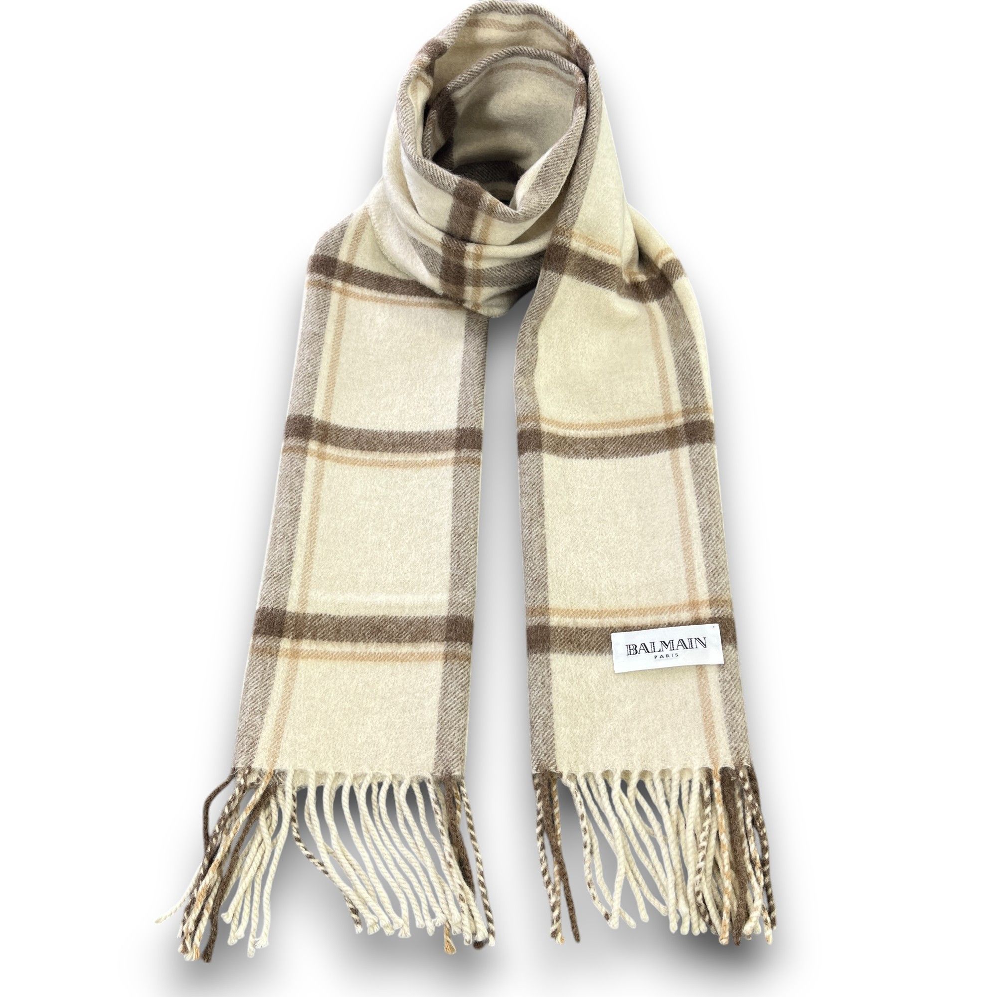 Pierre Balmain Vintage Balmain Scarf / Muffler / Neckwear T765 Size ONE SIZE - 1 Thumbnail