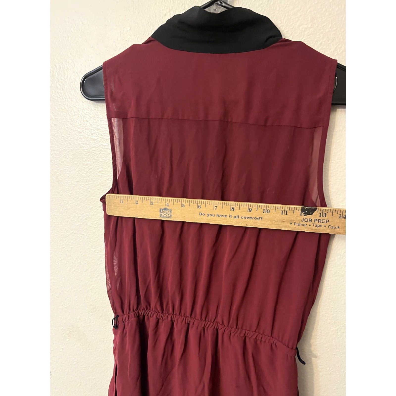 Guess GUESS Burgundy Sleeveless Mini Dress Women Small Cocktail Party Dress Size S Size S / US 4 / IT 40 - 4 Thumbnail