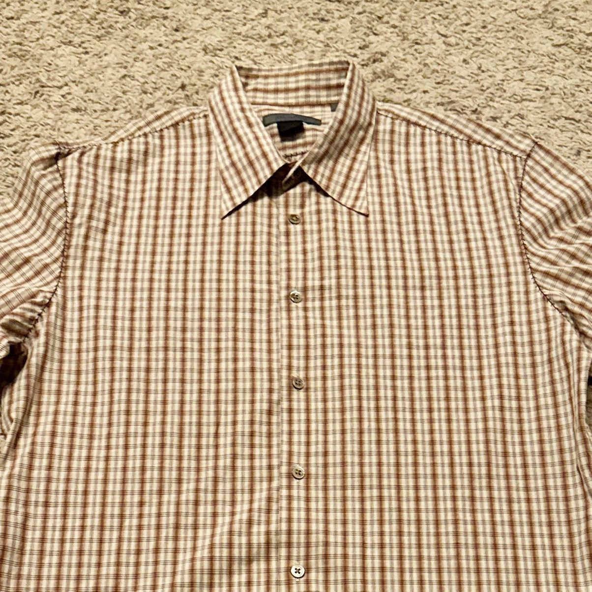 Japanese Brand × John Varvatos JOHN VARVATOS PLAID BUTTON UP! Size US L / EU 52-54 / 3 - 3 Thumbnail