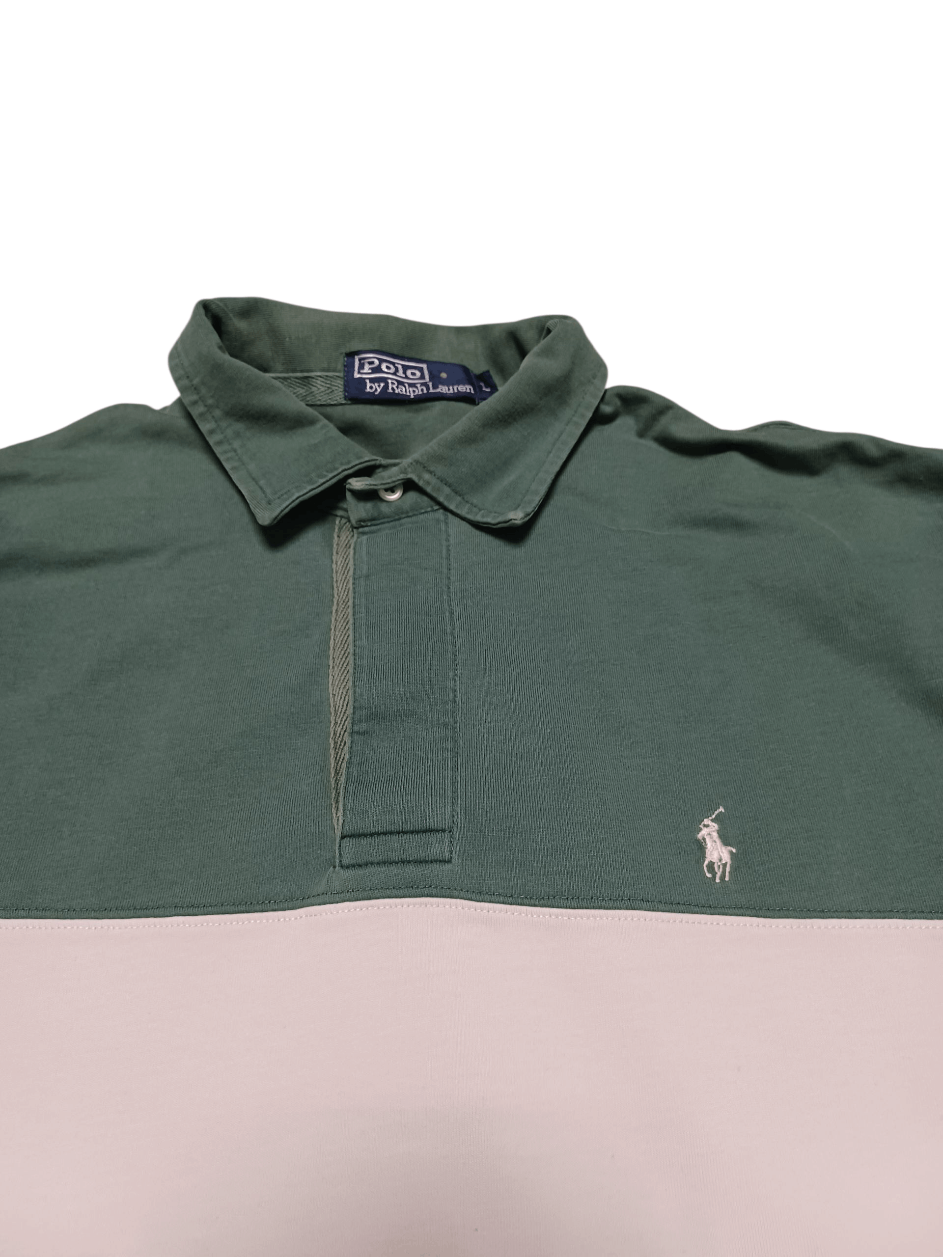 Polo Ralph Lauren POLO RALPH LAUREN VINTAGE OLDMONEY RUGBY SHIRT Size US L / EU 52-54 / 3 - 2 Thumbnail
