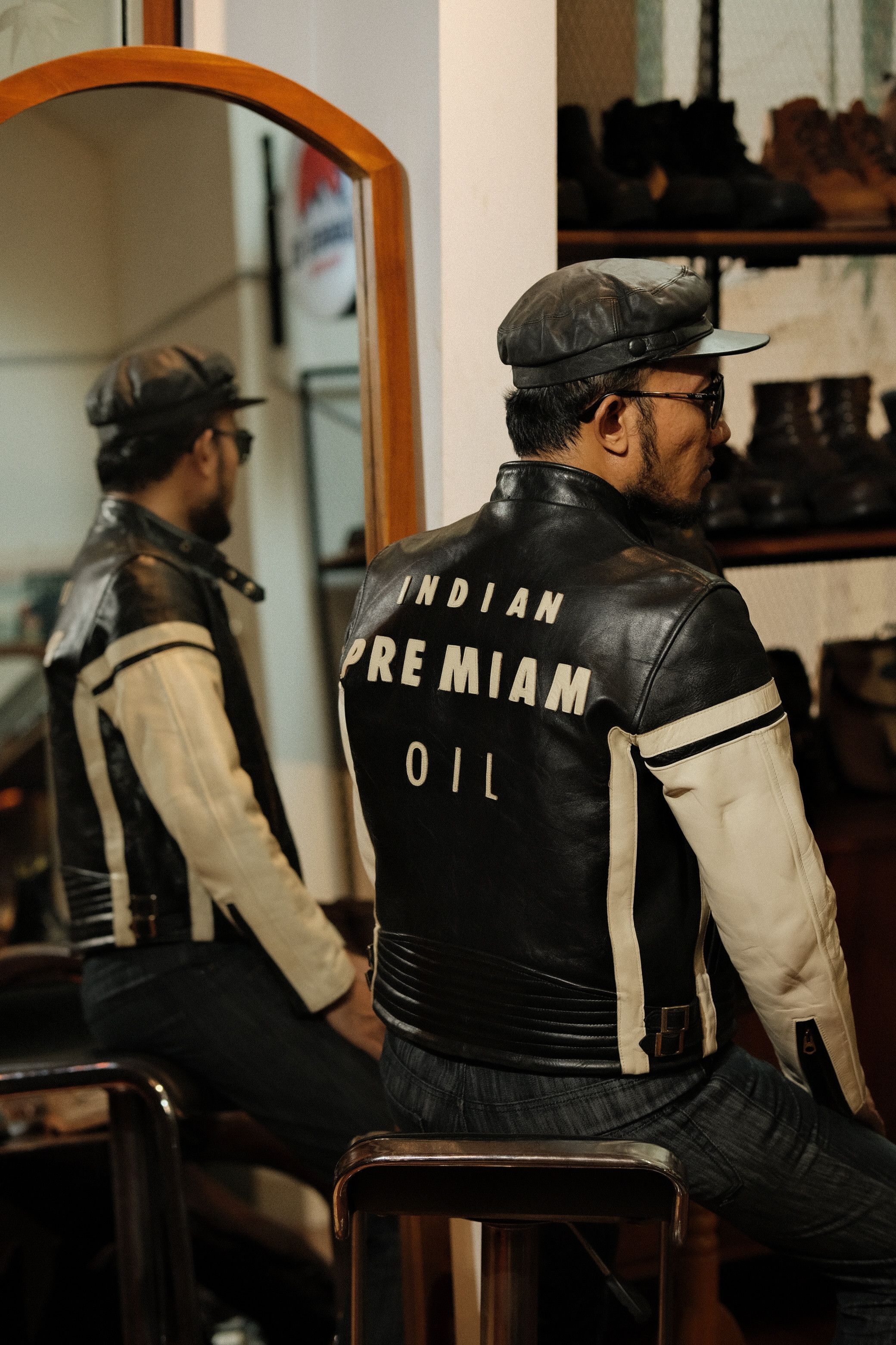 Indian Motorcycle Indian Motorcycle Caferacer Cowhide Jacket Size US M / EU 48-50 / 2 - 6 Thumbnail