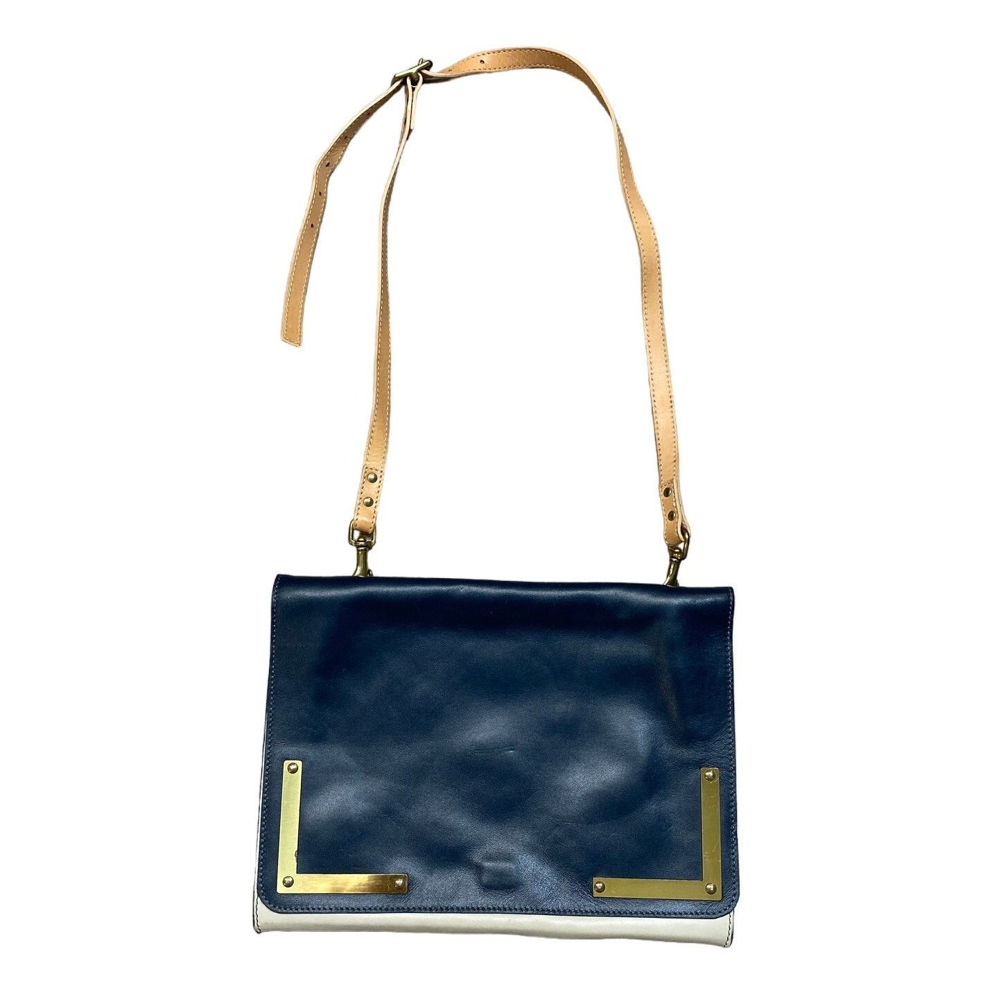 Sophie Hulme Rare Sophie Hulme Leather Flat Envelope Purse Crossbody Bag Size ONE SIZE - 1 Thumbnail