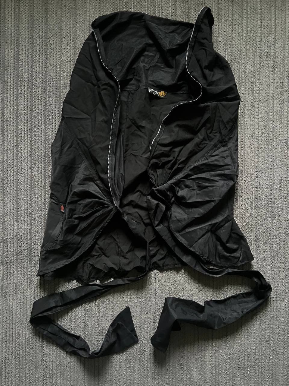 Japanese Brand × Vintage Vintage Y2K Gothic Asymmetrical Owens Style Skirt Sat Size US 27 - 8 Thumbnail