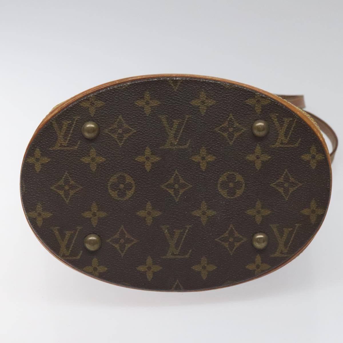Louis Vuitton LOUIS VUITTON Monogram Bucket PM Shoulder Bag M42238 Size ONE SIZE - 5 Thumbnail