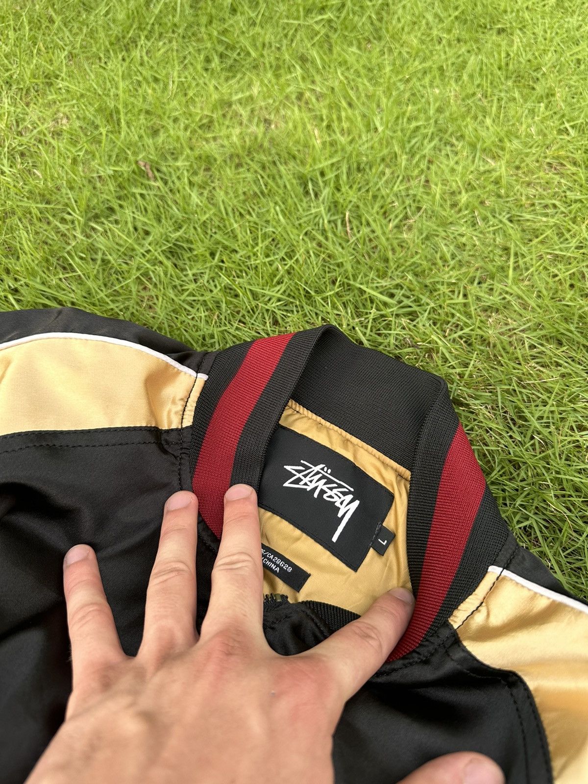 Stussy × Vintage STUSSY VINTAGE BIG LOGO WORLD TOUR 35 JACKET Size US S / EU 44-46 / 1 - 4 Thumbnail