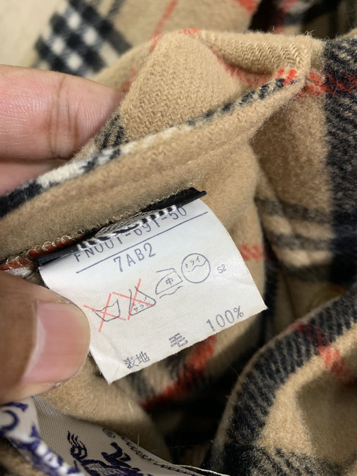 Burberry 🔥BURBERRY NOVACHECK WOOL REVERSIBLE JACKETS Size US M / EU 48-50 / 2 - 12 Thumbnail