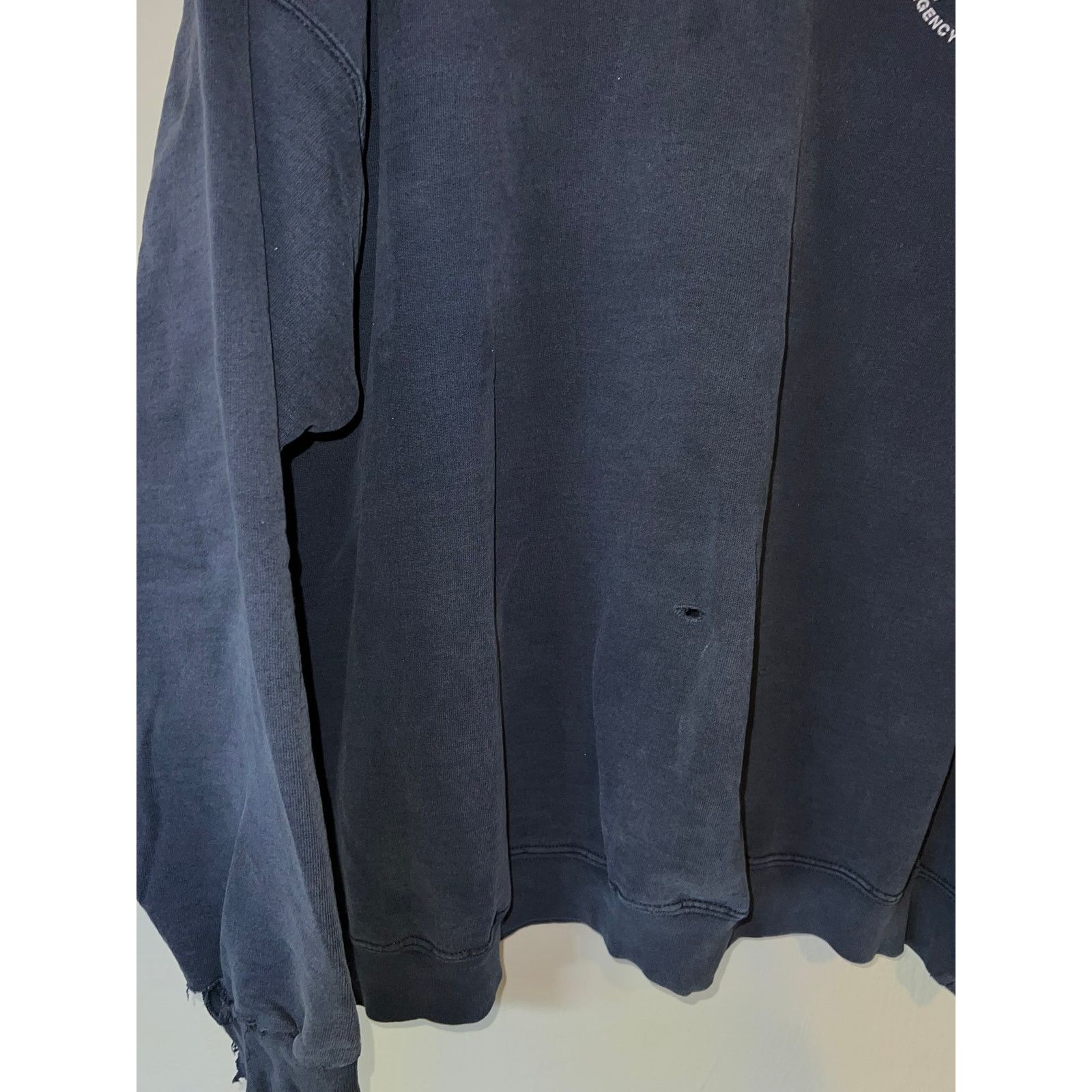 Hanes Vintage US Army Sweatshirt Evans Hospital Fort Carson 90s 2X Size US XXL / EU 58 / 5 - 4 Thumbnail