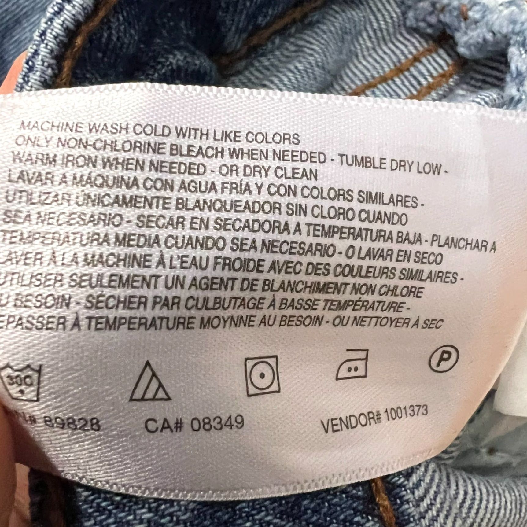 Denime William Rast Denim A-Line Skirt Womens Juniors 31 Blue 90s Beach Cotton Blend Zipper Pockets Short Dressy Ladies Mens? Size 24" / US 00 / IT 34 - 6 Thumbnail
