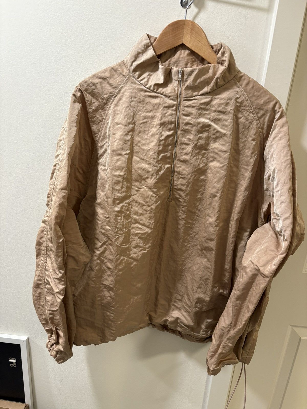 Half Zip Raglan Parka