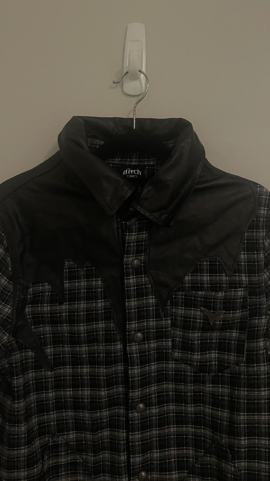 Japanese Brand Ditch LA Leather Sheepskin Flannel Size US S / EU 44-46 / 1 - 4 Thumbnail