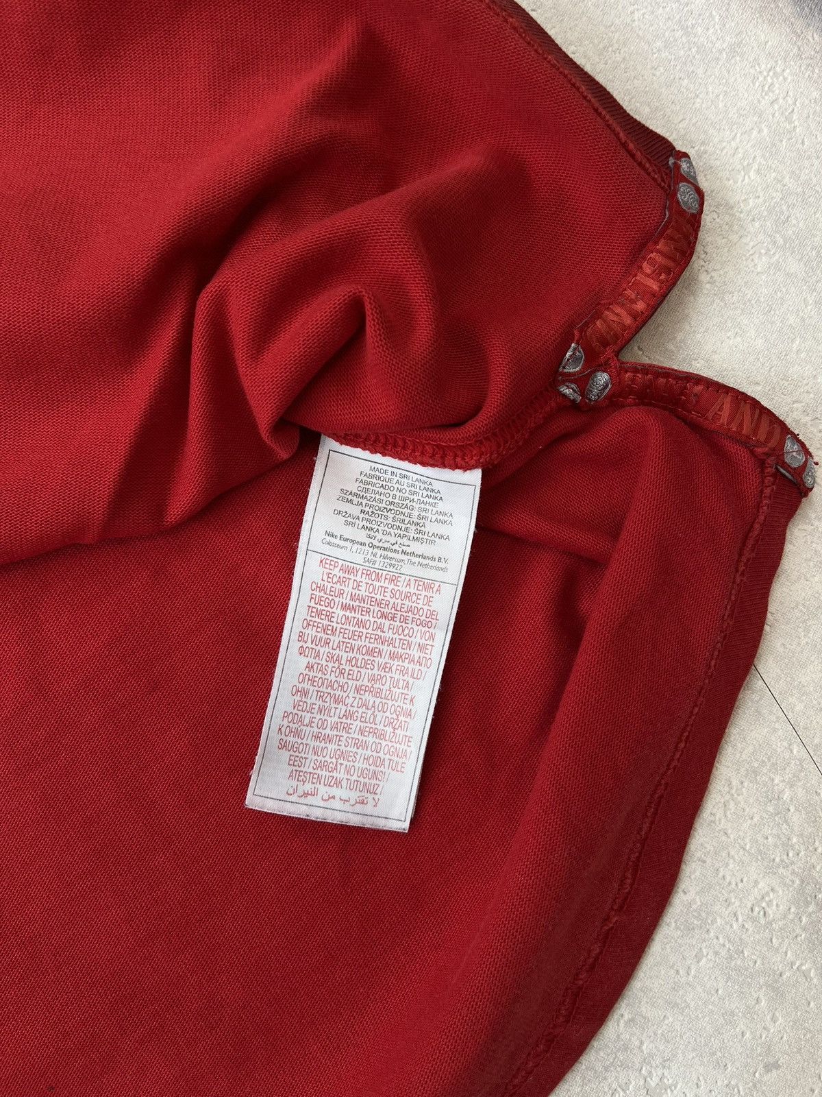 Nike × Vintage 00s Nike England Vintage Y2K Oversized Longsleeve Polo Size US XXL / EU 58 / 5 - 7 Thumbnail