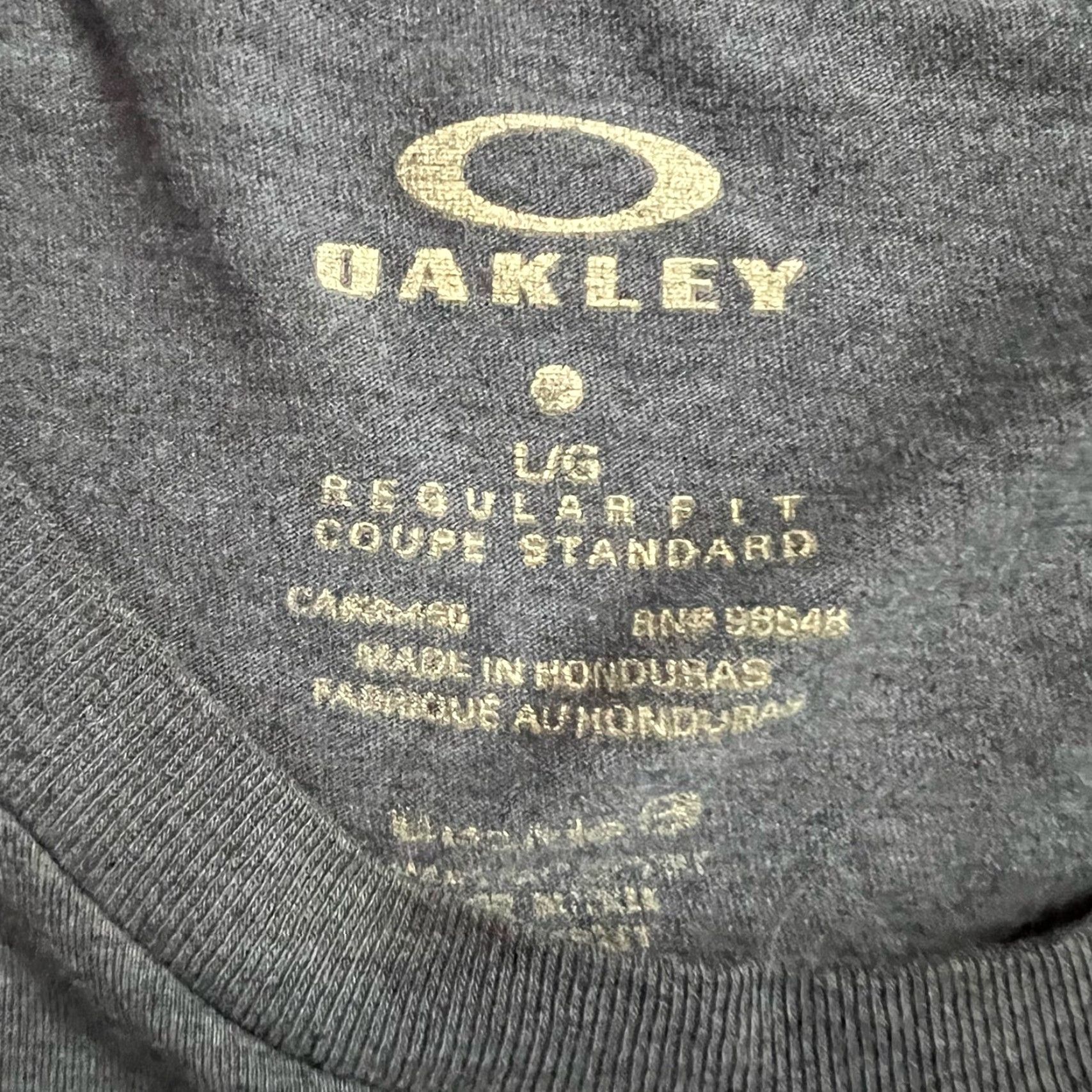 Oakley Oakley Shirt Mens Large Graphic Blue Tshirt Size US L / EU 52-54 / 3 - 4 Thumbnail