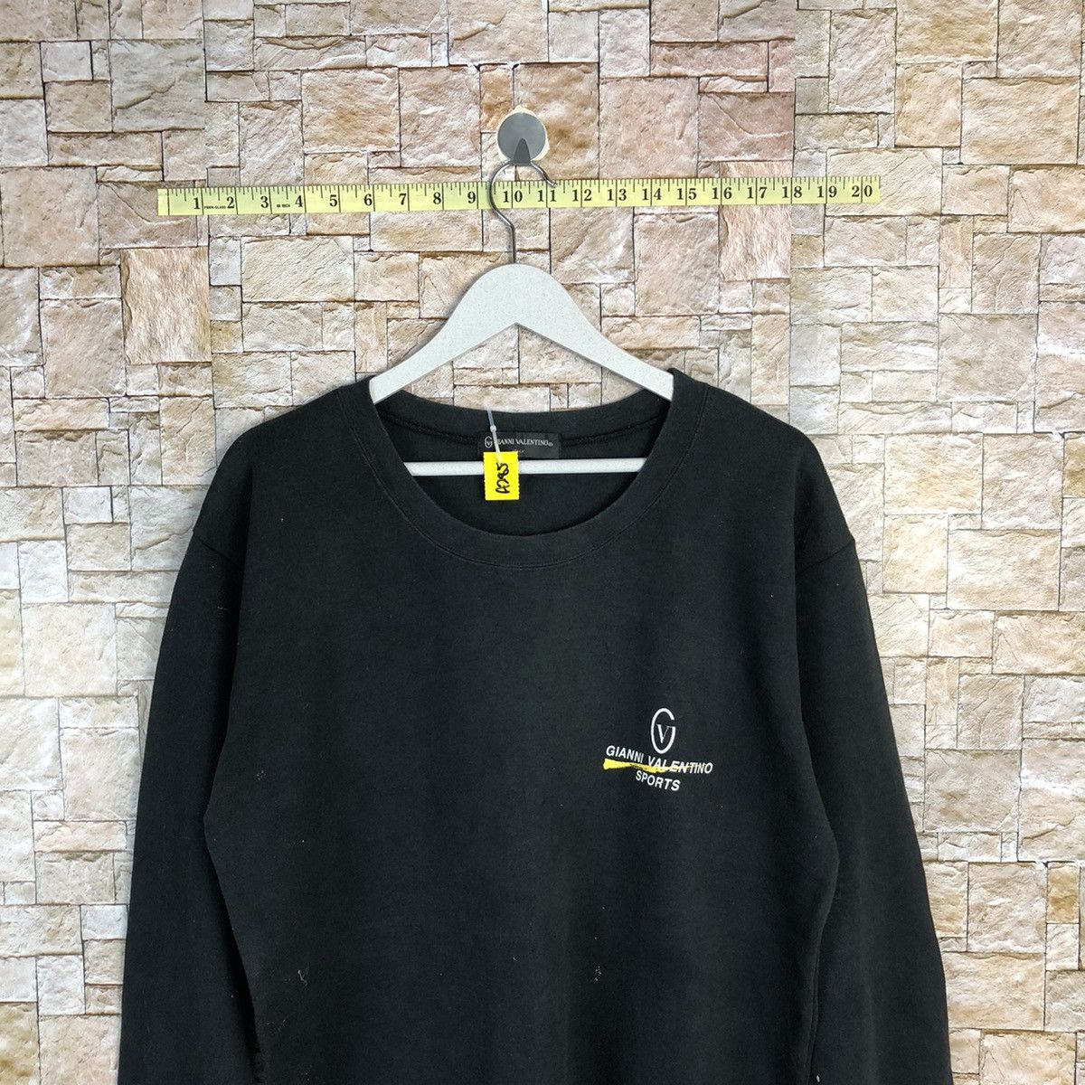 Gianni Valentino Gianni Valentino Spont Black Sweatshirt #A285 Size US L / EU 52-54 / 3 - 2 Thumbnail