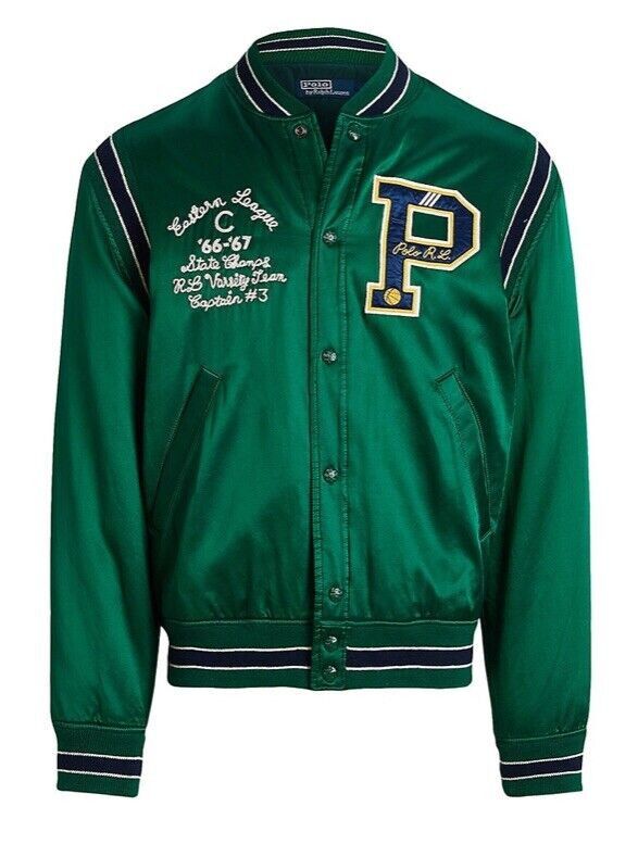 Polo Ralph Lauren POLO Ralph Lauren State Champs Satin Varsity Jacket XXL Size US XXL / EU 58 / 5 - 9 Thumbnail