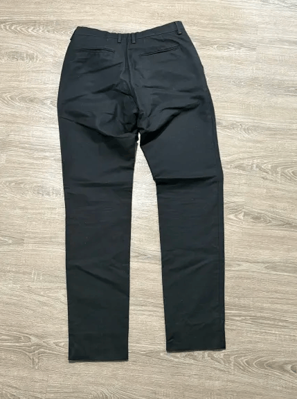 Dries Van Noten Dries Van Noten Black Trousers Size US 31 - 1 Thumbnail