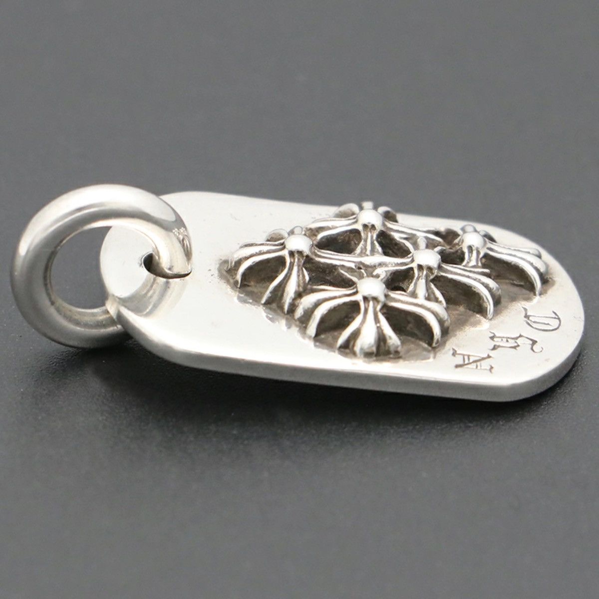 Chrome Hearts Old Chrome Hearts Cemetery raised Dog Tag necklace Size ONE SIZE - 4 Thumbnail