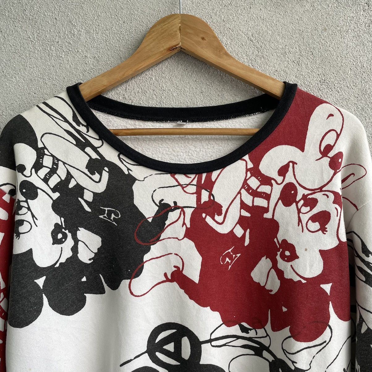 Vintage Vintage Y2K Mickey Mouse Seditionaries Style Sweatshirt Size US L / EU 52-54 / 3 - 7 Thumbnail