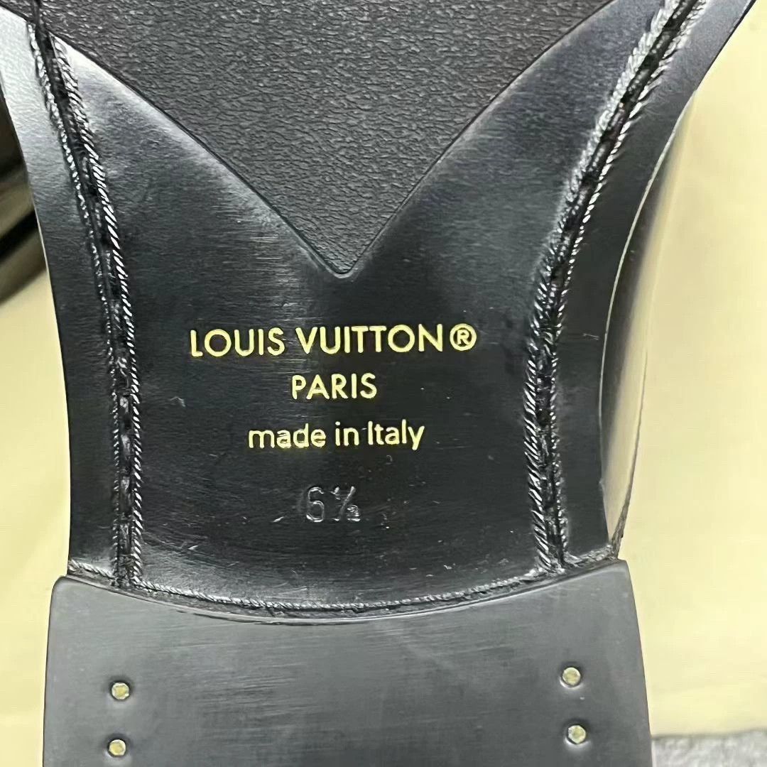 Louis Vuitton louis vuitton black chelsea ankle boots Size US 6.5 / EU 39-40 - 7 Thumbnail