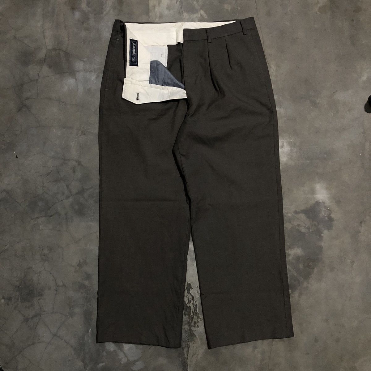 image of Burberrys Trousher Pants in Brown, Men's (Size 33)