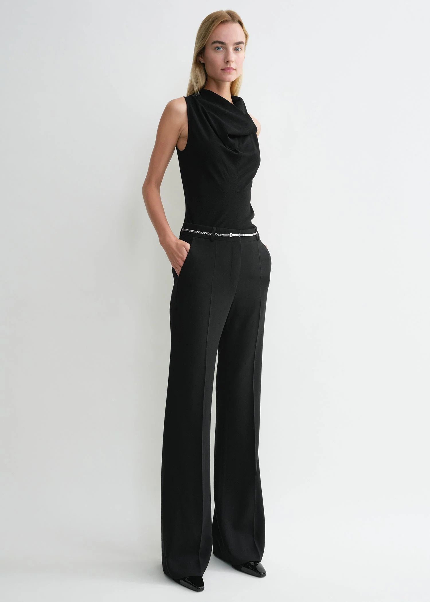 Toteme Toteme Evening trouser Pants Size 24" / US 00 / IT 34 - 1 Thumbnail