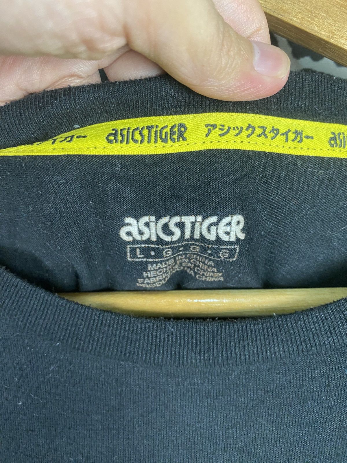 Asics × Japanese Brand × Onitsuka Tiger Long Sleeve Asics Onitsuka Tiger Tshirt Size US M / EU 48-50 / 2 - 9 Thumbnail