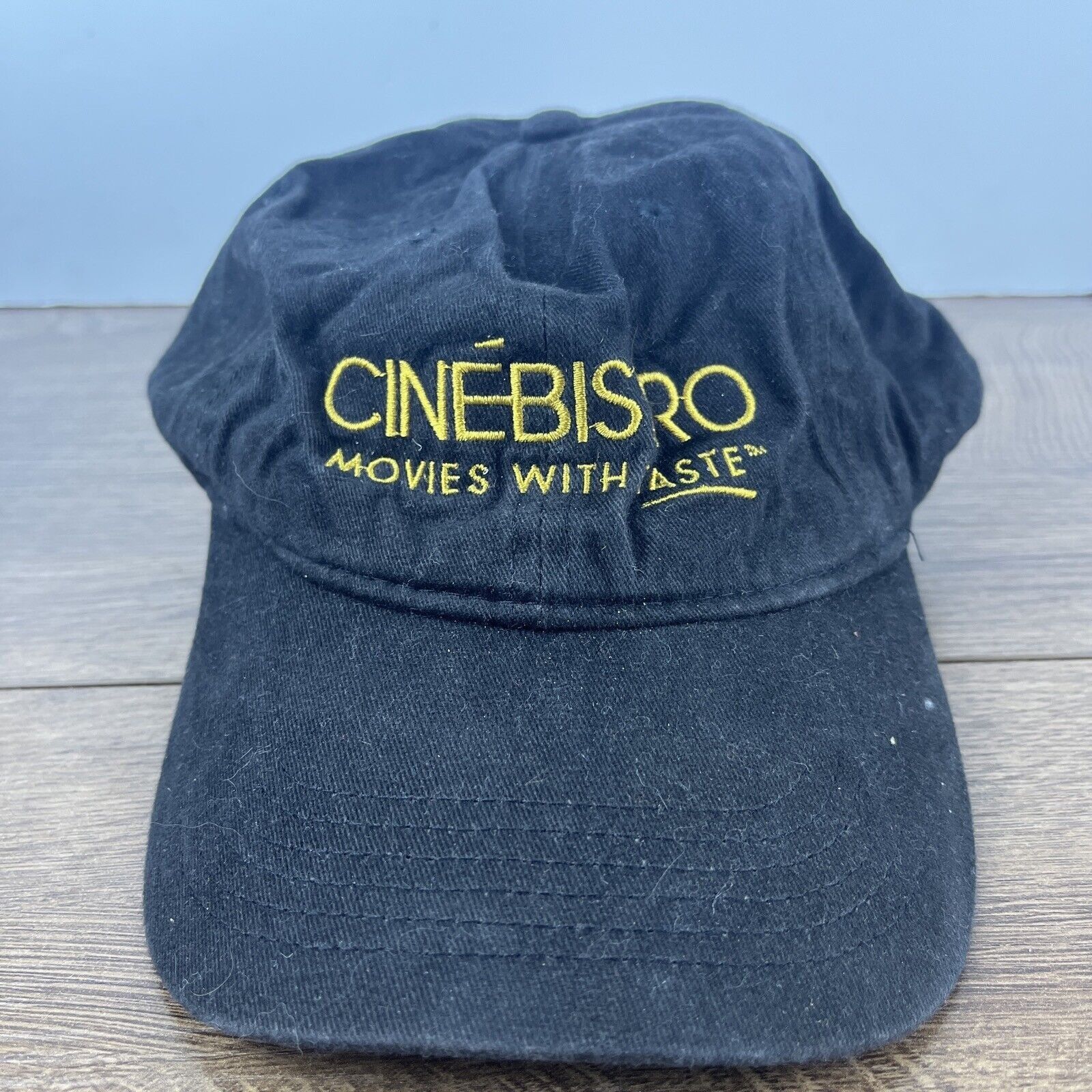 Other Cinebistro Black Hat Adjustable Adult Size Black Hat Cap Size ONE SIZE - 1 Thumbnail