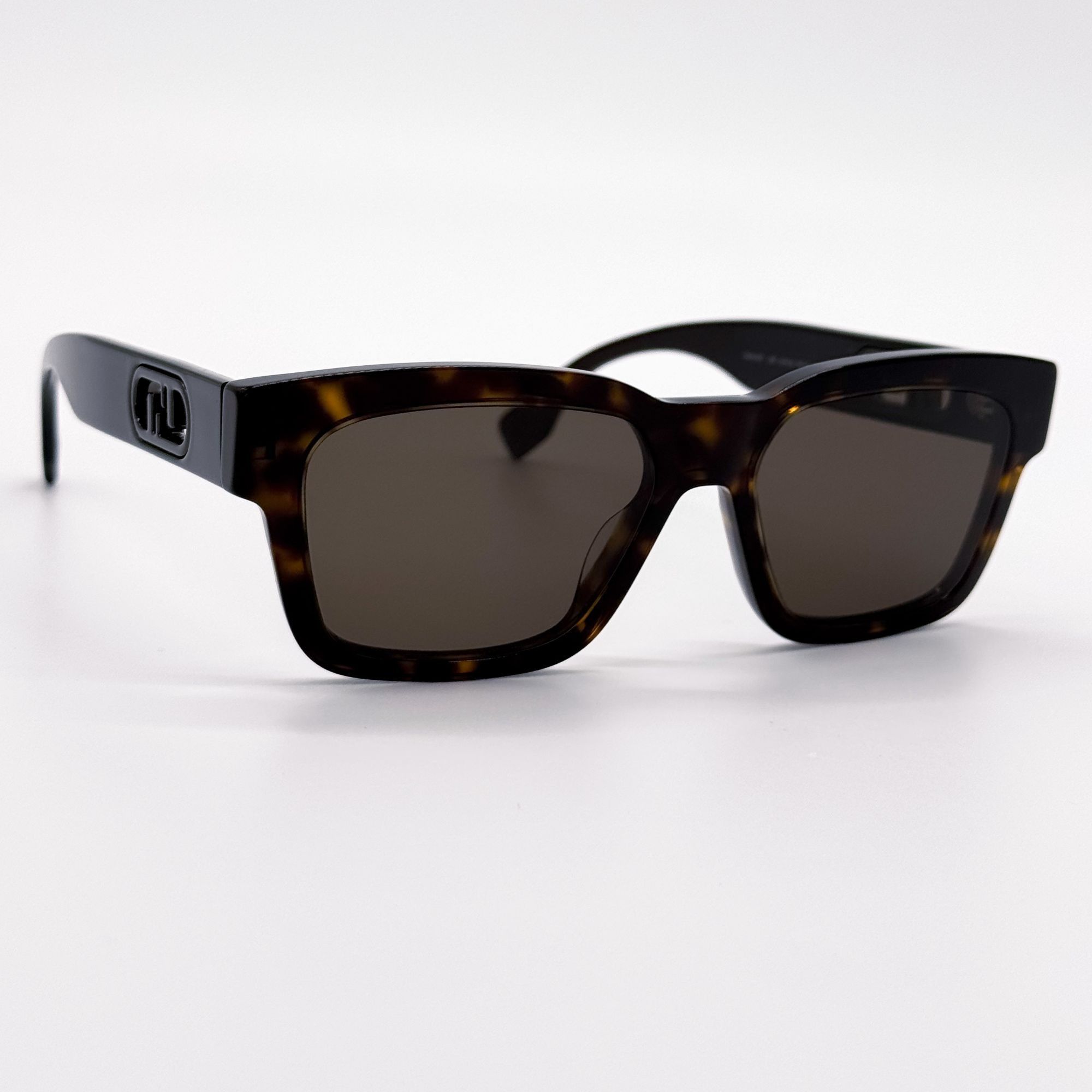 Fendi NEW FENDI SUNGLASSES FE40107I 52E HAVANA UNISEX EYEWEAR Size ONE SIZE - 5 Thumbnail