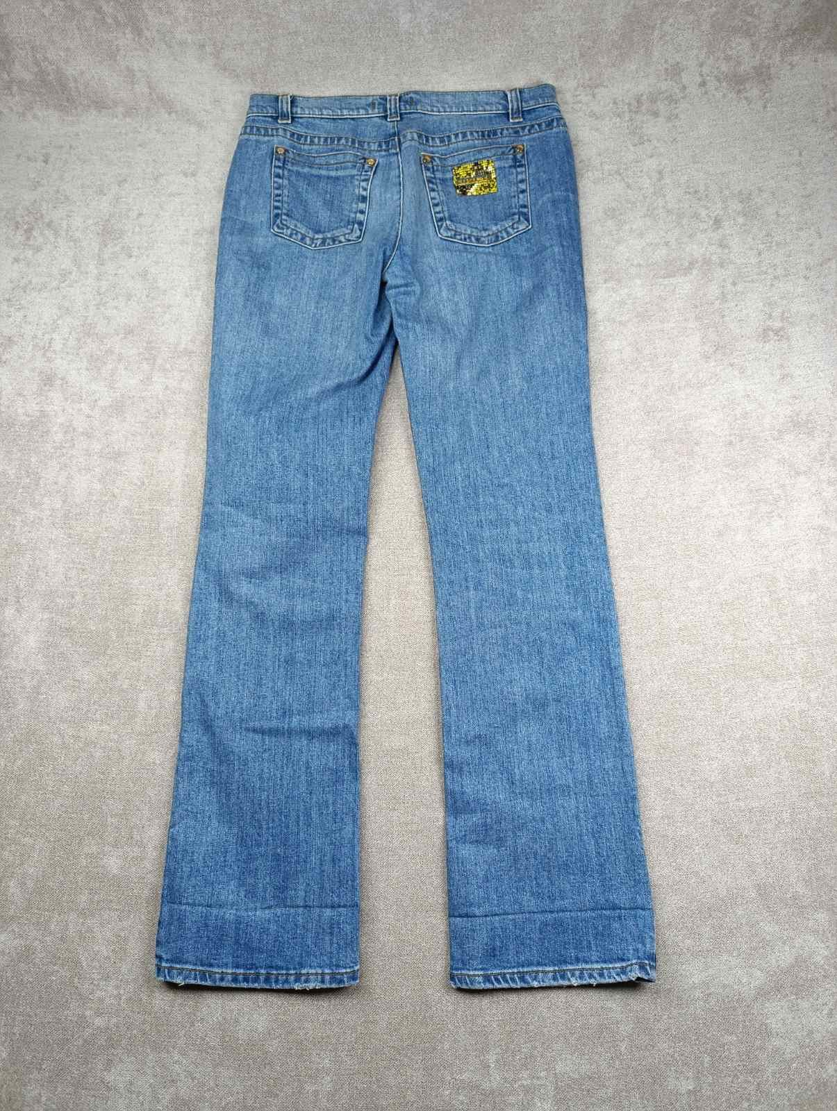 Roberto Cavalli ROBERTO CAVALLI WOMENS 2007 DENIM JEANS PANTS Size 32" / US 10 / IT 46 - 1 Thumbnail