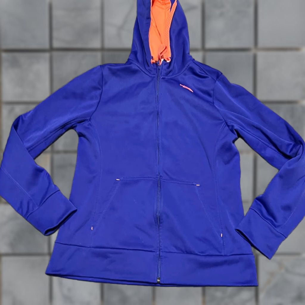 The North Face The North Face Hoodie Womens Large Purple Full Zip Sweatshirt Size L / US 10 / IT 46 - 1 Thumbnail