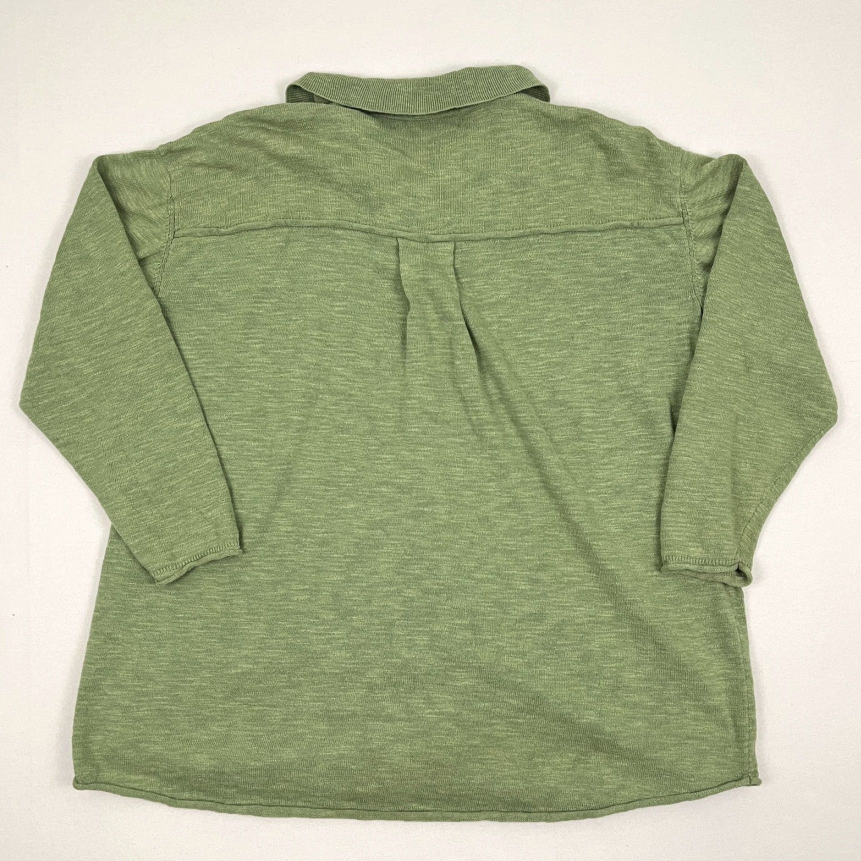 Free People Free People FP Beach Zuma Cardigan Women L Green Cardigan Womens Size L / US 10 / IT 46 - 7 Thumbnail