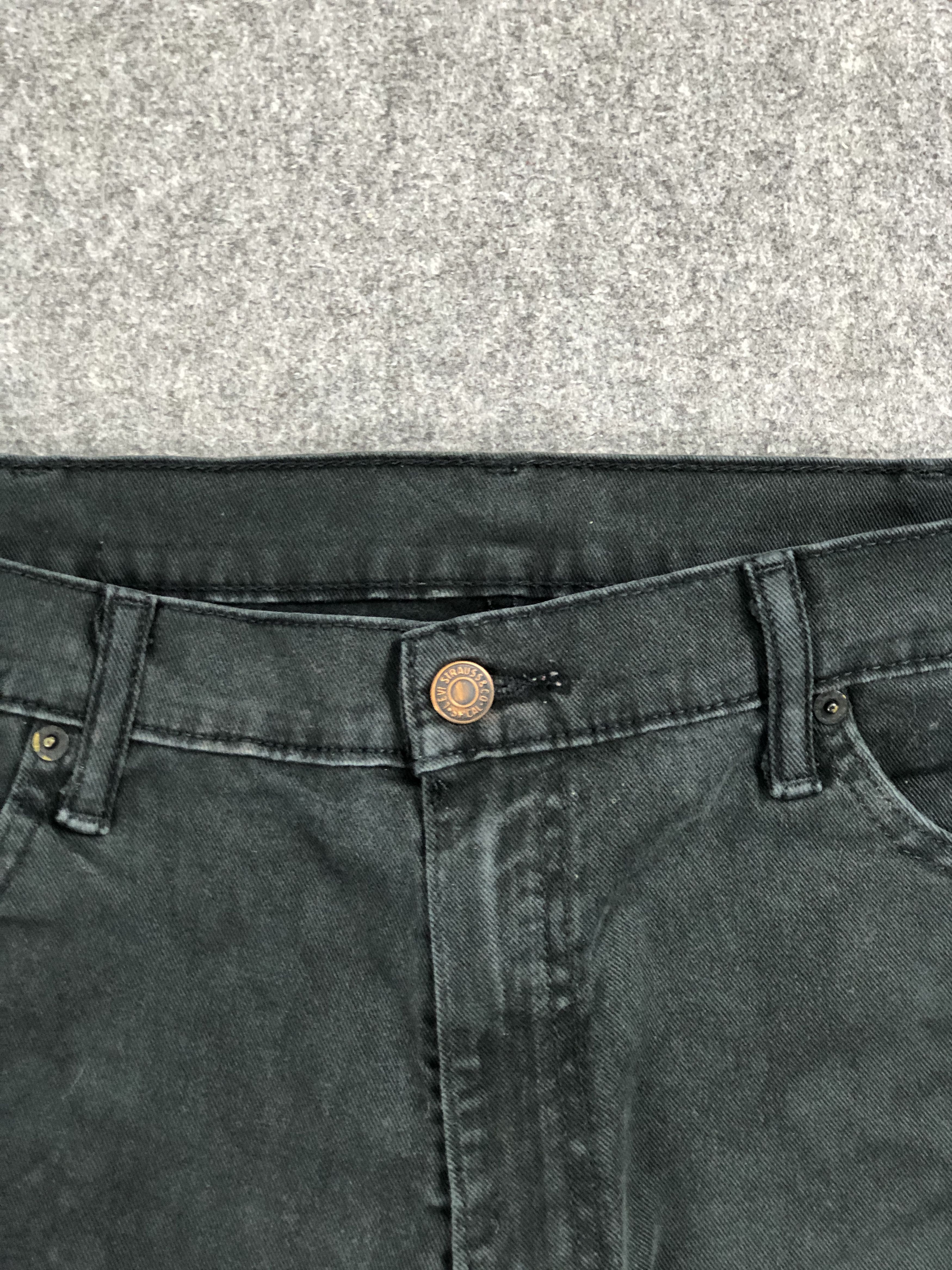 Levi's Vintage Levis Faded Black Jeans DP2263 Size US 38 / EU 54 - 7 Thumbnail