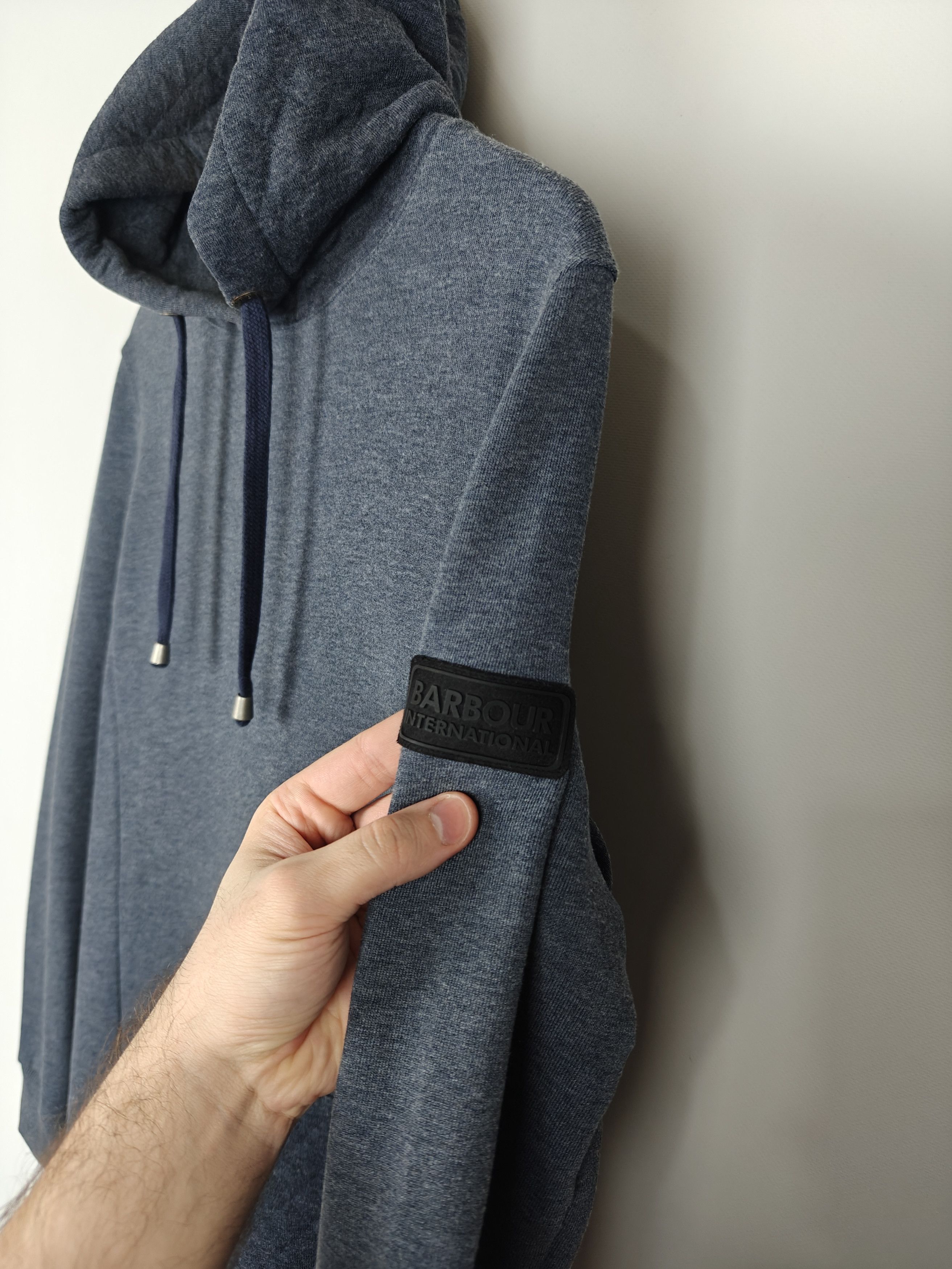 Barbour Barbour International Artemis Hoodie Pullover Gray size S Size US S / EU 44-46 / 1 - 6 Thumbnail