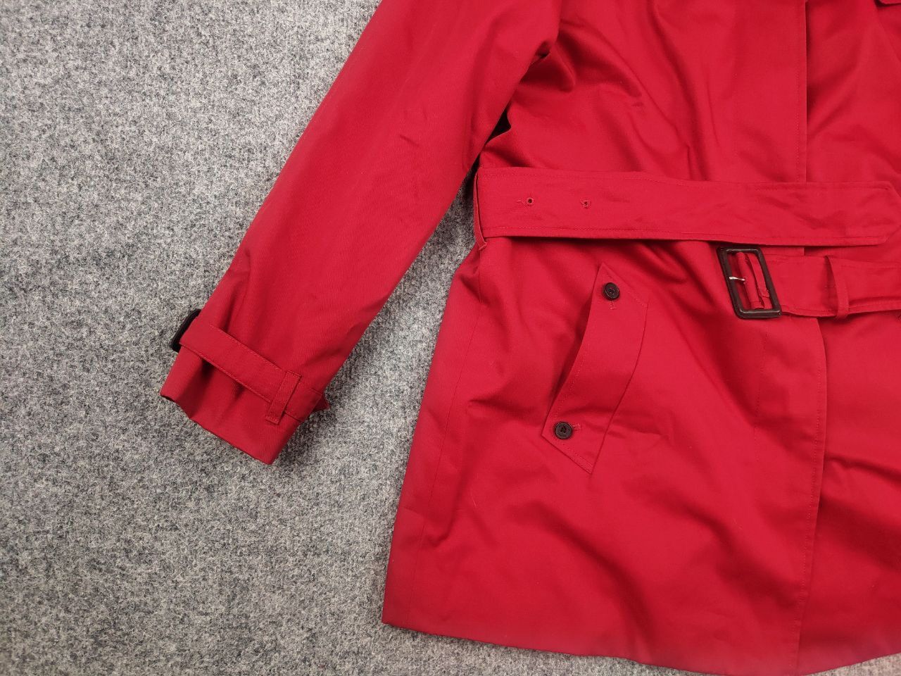 Aquascutum Aquascutum crafted England red Trench coat Jacket lining Size L / US 10 / IT 46 - 8 Thumbnail