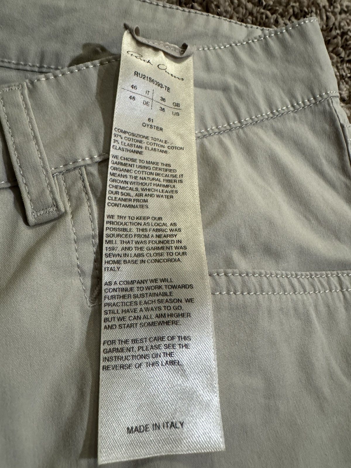 Rick Owens × Rick Owens Drkshdw Rick Owens Phlegethon Tyrone Jeans Size US 29 - 3 Thumbnail