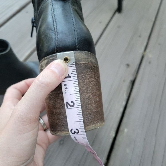 Vintage Vintage 90s y2k Bratz Black Leather Chunky Heel Square Toe A Size US 9 / IT 39 - 9 Thumbnail