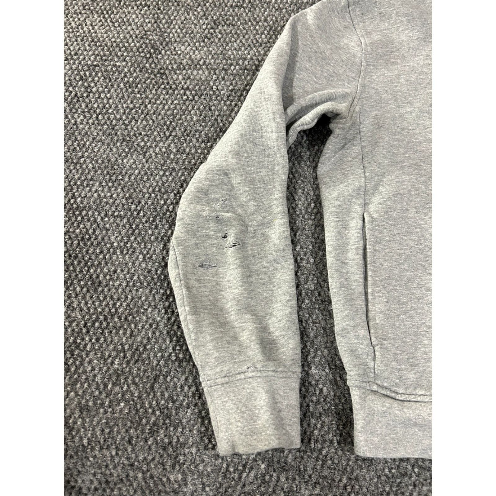 Armani Exchange Armani Exchange Full Zip Hoodie Womens XS Gray Logo Casual Sweatshirt Size XS / US 0-2 / IT 36-38 - 3 Thumbnail