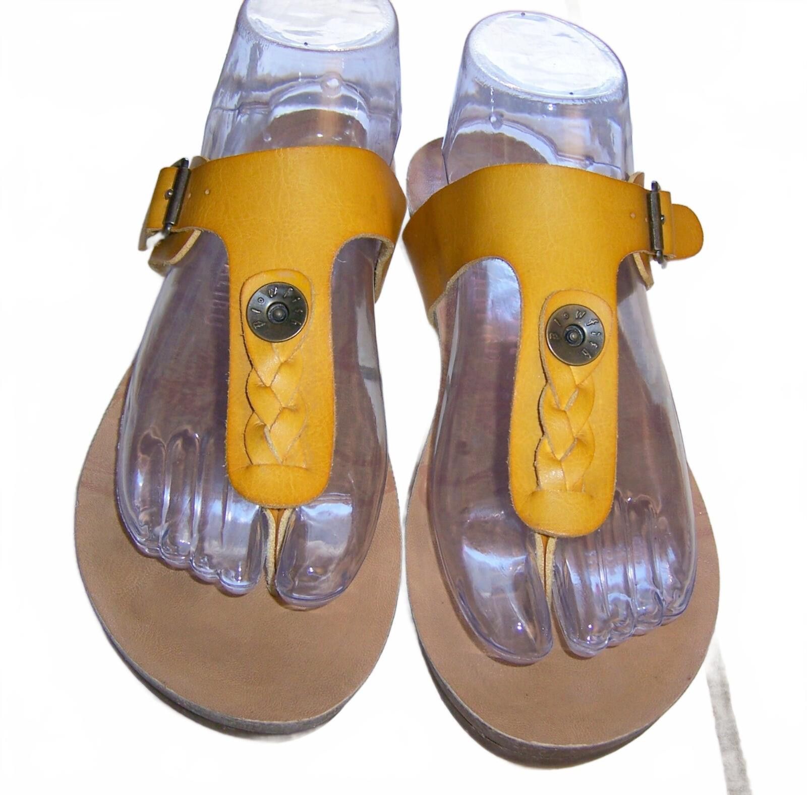 Other Women's Blowfish Malibu Barro Mustard Yellow Sandals - US 9 Size US 9 / IT 39 - 2 Thumbnail