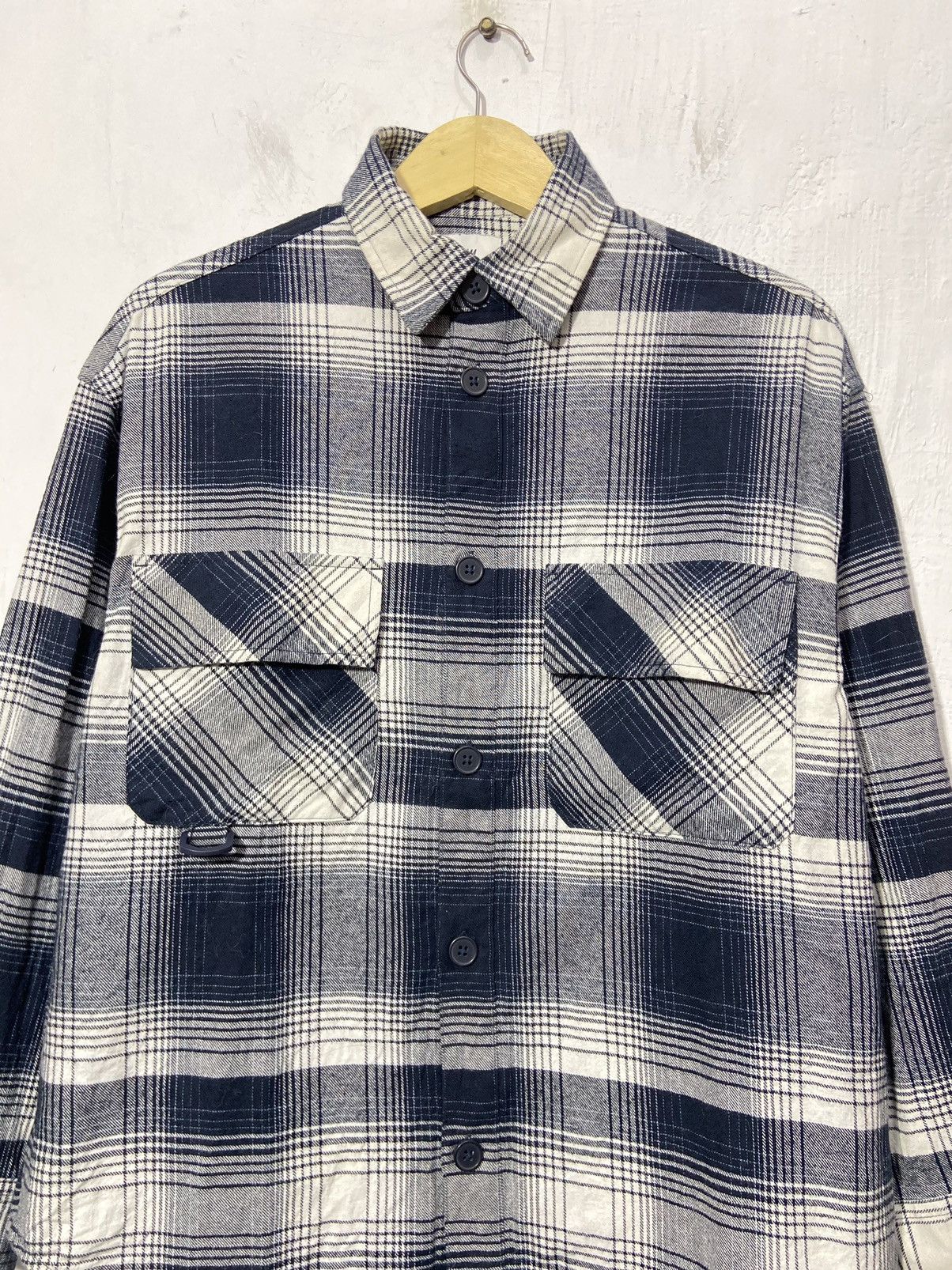 Flannel × Japanese Brand H&M Flannel Outer Shirt Y2K Style Size US L / EU 52-54 / 3 - 2 Thumbnail