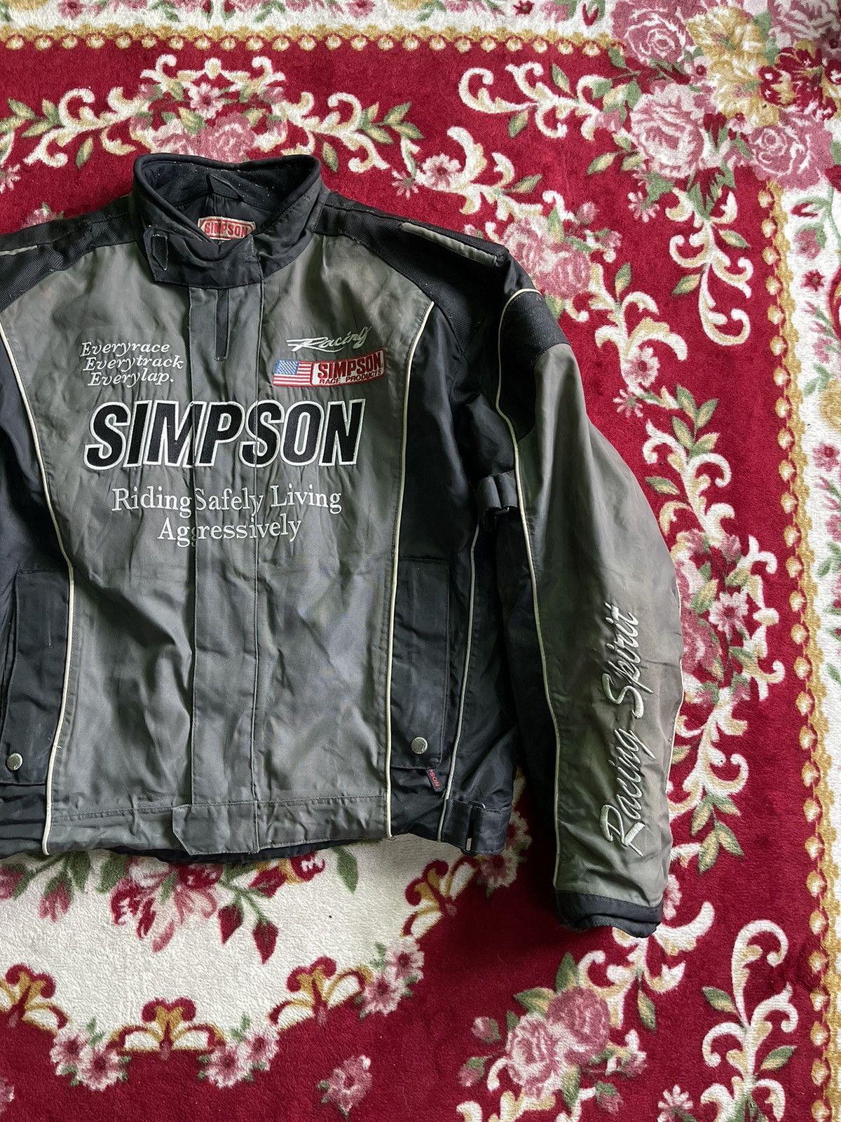 Sports Specialties 🔥RARE🔥 VTG SIMPSON RACING SPIRIT JACKET Size US M / EU 48-50 / 2 - 6 Thumbnail