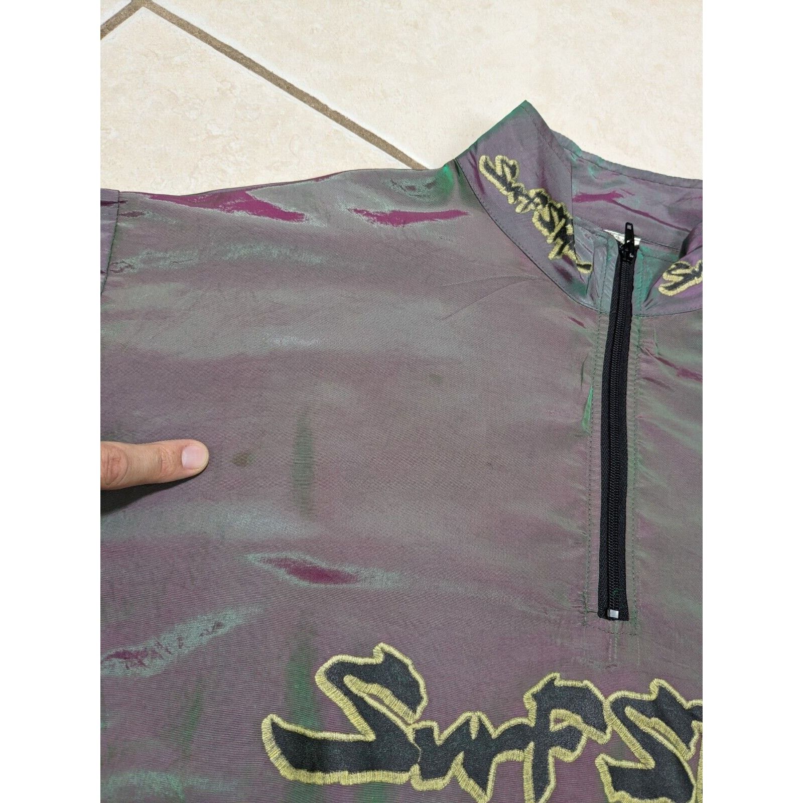 Other Surf Style Interplanetary Windbreaker Pullover Jacket L/XL Size US L / EU 52-54 / 3 - 10 Thumbnail