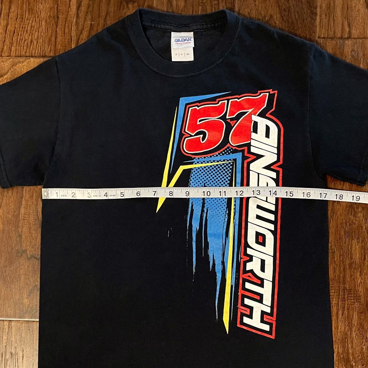Gildan Vintage 57 Randy Ainsworth Racing Graphic T Shirt Y2K Size US S / EU 44-46 / 1 - 5 Thumbnail