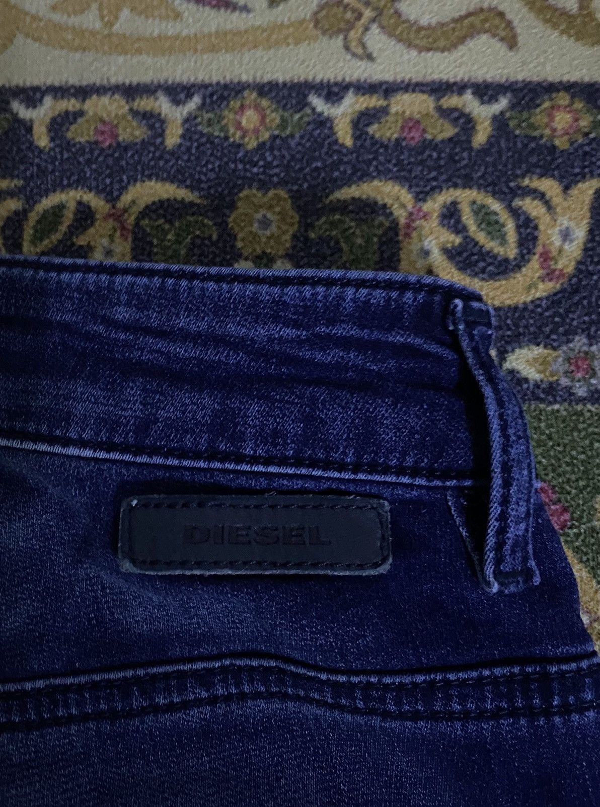 Diesel 🔥RARE🔥🔥DIESEL Slim Fit Distressed Denim Jeans Size US 27 - 11 Thumbnail