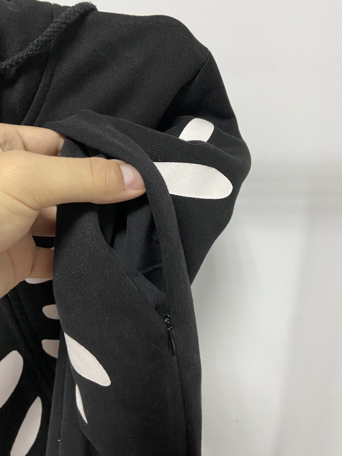 Japanese Brand × Vintage Skull Living Dead souls zip Vintage Hoodie Skeleton Size US S / EU 44-46 / 1 - 9 Thumbnail
