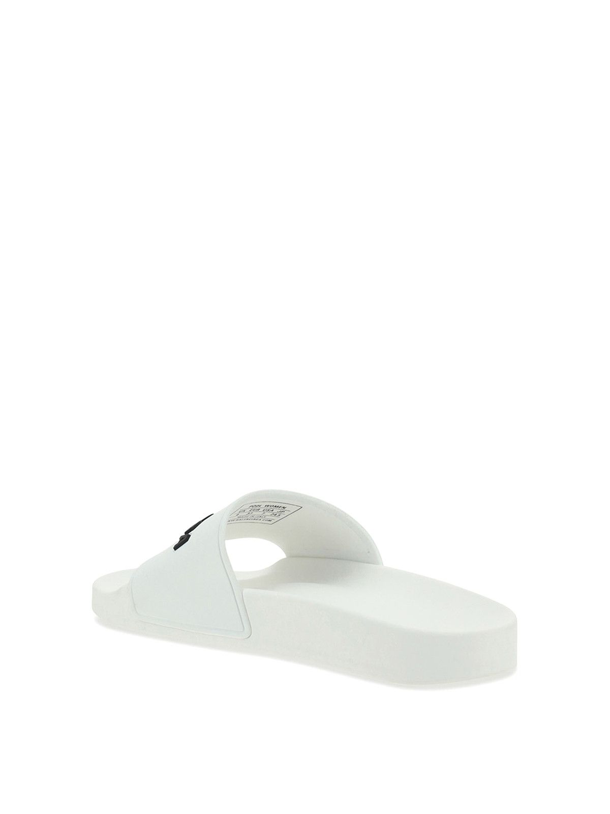 Balenciaga o1bcso1str0426 Pool Slide Sandals in White Size US 5 / IT 35 - 3 Thumbnail