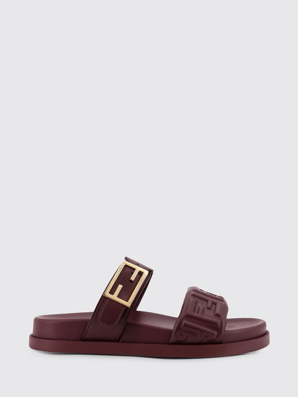 Fendi Fendi Heeled Sandal Woman Plum Size US 11 / IT 41 - 1 Thumbnail