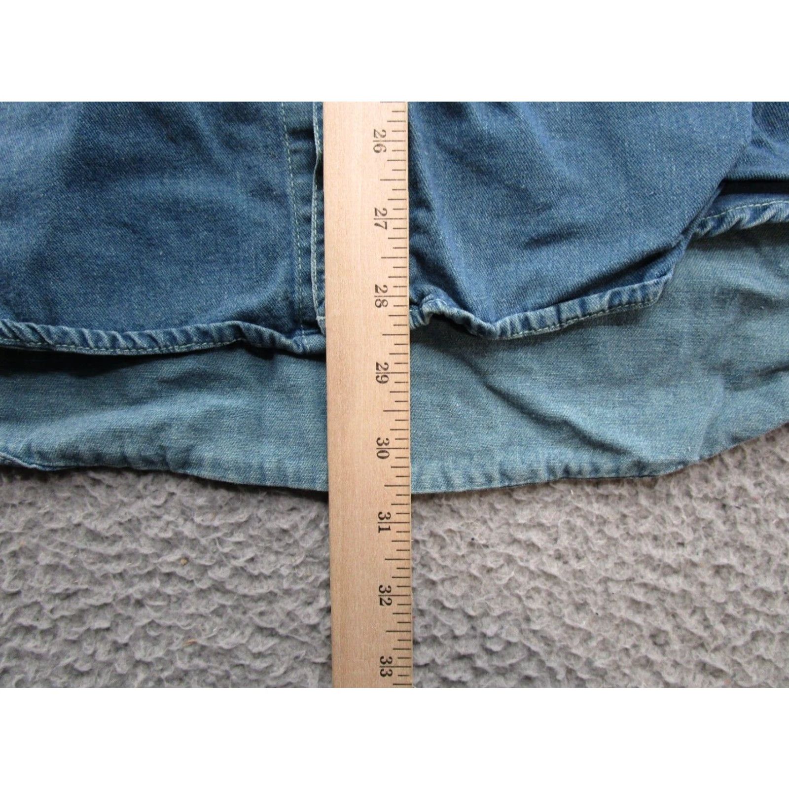 Denime VINTAGE Colter Denim Shirt Men’s M Blue 90's Western Button-Up Long Sleeve Casual Workwear Collared Size US M / EU 48-50 / 2 - 5 Thumbnail