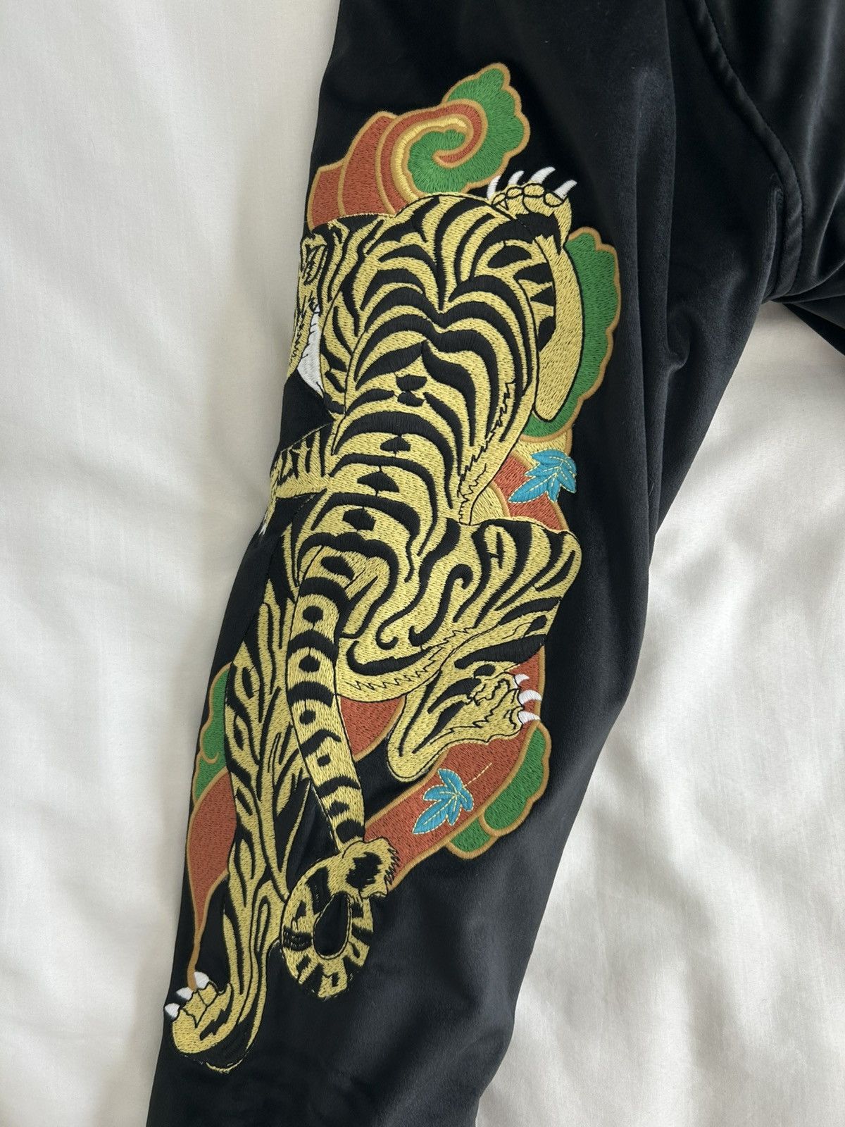 Rhude Rhude Souvenir Reversible Jacket Embroider Tiger Snake Skull Size US M / EU 48-50 / 2 - 15 Thumbnail