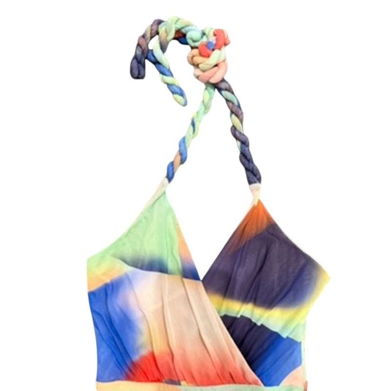 NICHOLAS Nicholas Halter Bristol Dress in Multi, Size US 2 Size XS / US 0-2 / IT 36-38 - 6 Thumbnail