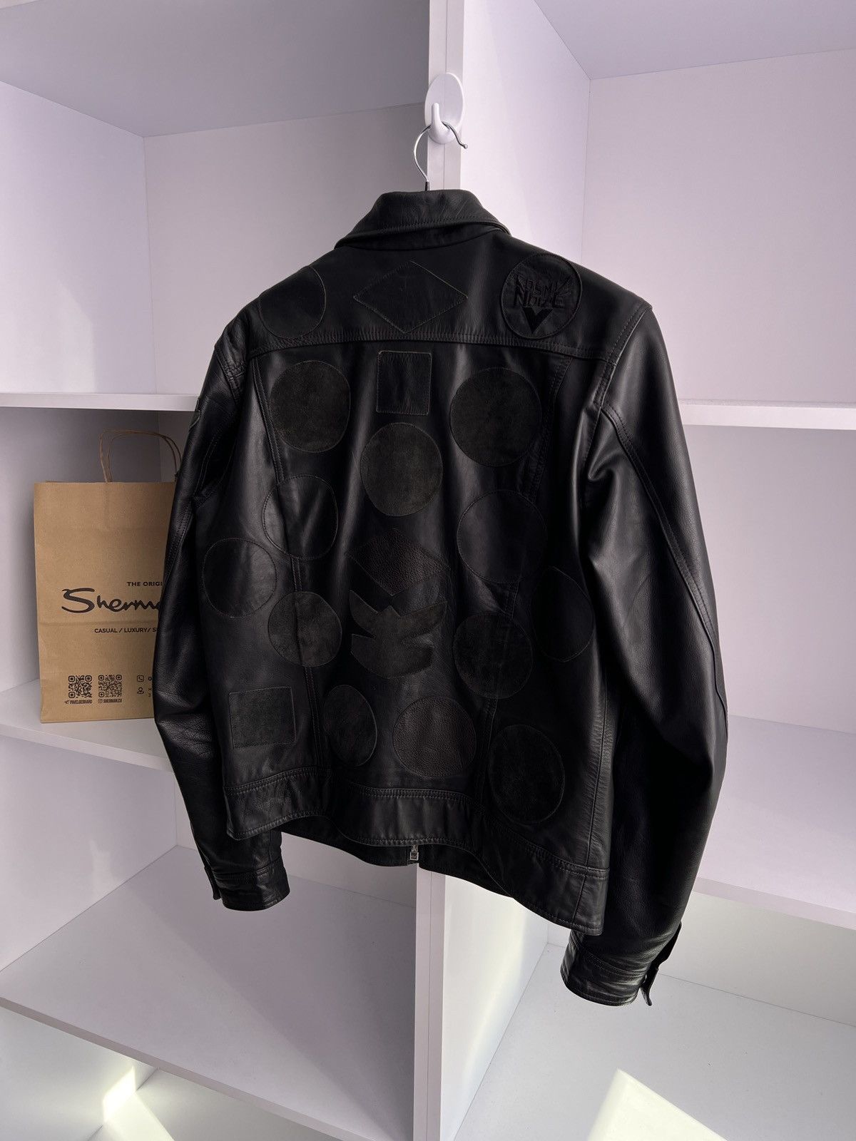 Designer × Diesel × Vintage Vintage Diesel Black Leather Jacket Wild Spirit Biker Size US L / EU 52-54 / 3 - 16 Thumbnail